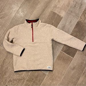 J.Crew Boys Quilted Quarter Zip